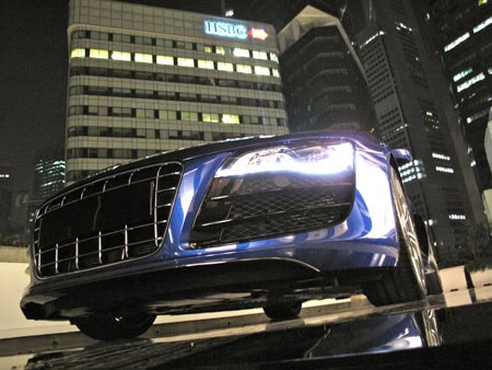  audi r8 v10 đầu tiên xuất hiện tại singapore 