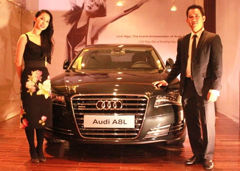  audi việt nam trình làng a8l 