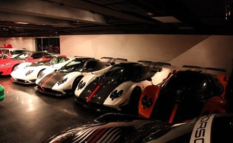  garage siêu xe trong mơ ở hong kong 