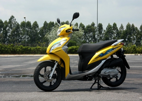  honda vision - scooter mới tại việt nam 