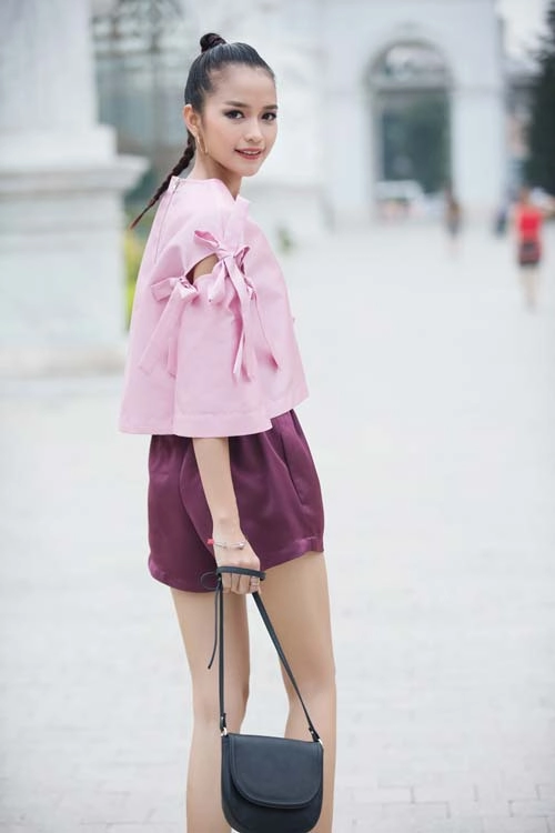 Bộ đôi quán quân next top đọ streetstyle đối lập