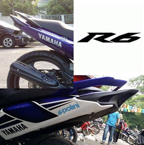 Các anh em chơi exciter đã thấy ex lên đuôi giống kiểu yamaha r6 này chưa