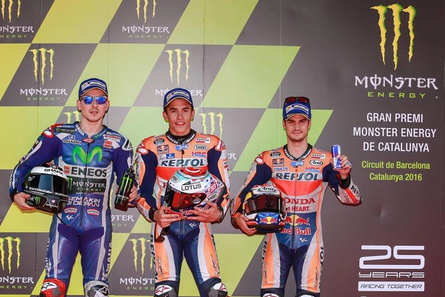 Moto gp marquez đã mang về cho mình vị trí pole thứ ba trong mùa giải