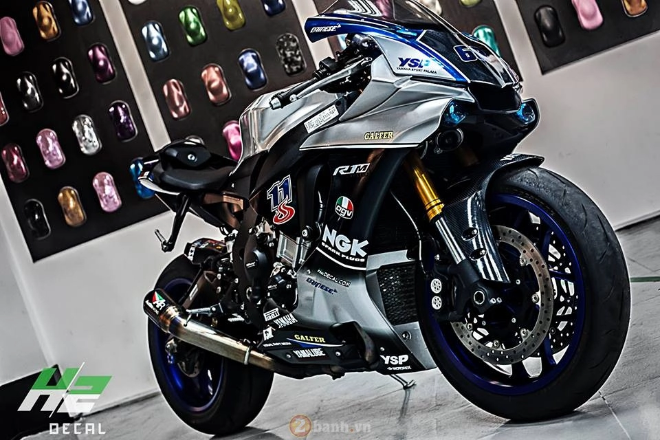 Siêu phẩm yzf r1 đình đám thoát xác theo phong cách aluminium