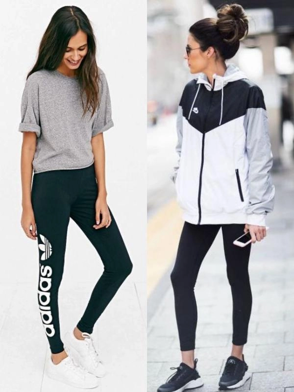 10 cách phối đồ cùng legging đen giúp chị em tự tin xuống phố