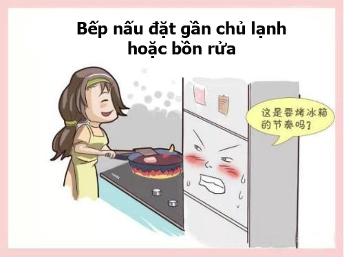 10 cấm kỵ phong thủy nhà bếp mọi người cần biết