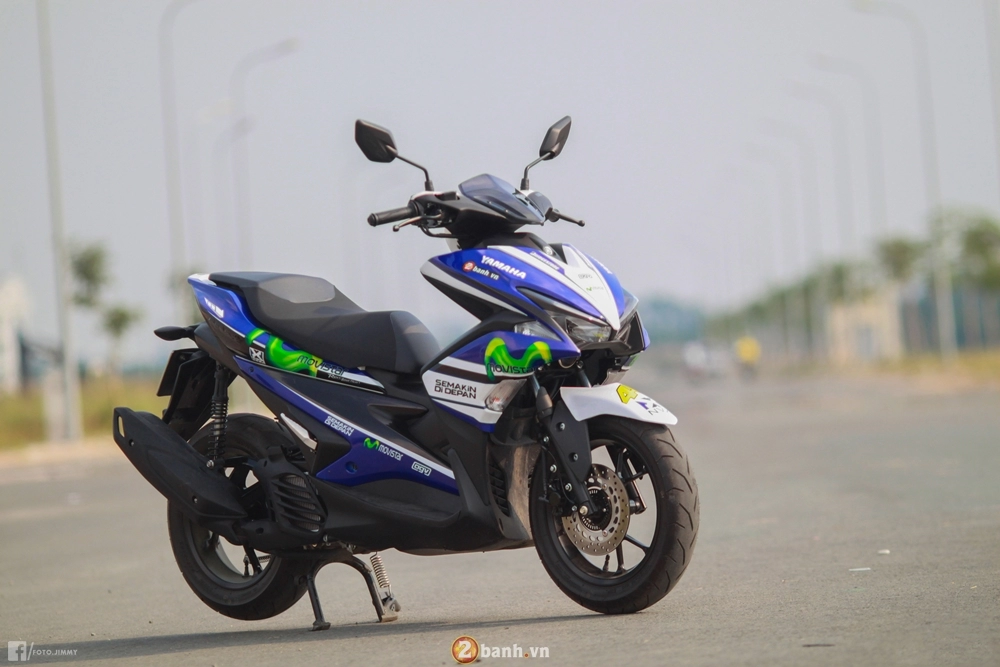 2banh yamaha nvx 155 phiên bản movistar độc nhất tại việt nam