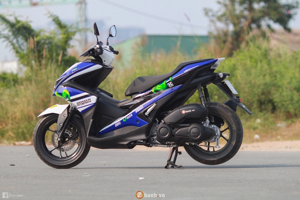 2banh yamaha nvx 155 phiên bản movistar độc nhất tại việt nam