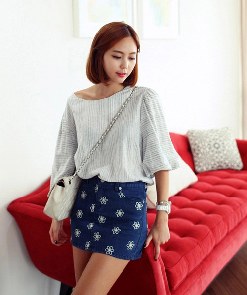 4 kiểu chân váy được lòng các cô gái