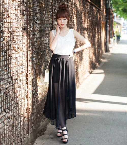 4 kiểu chân váy được lòng các cô gái