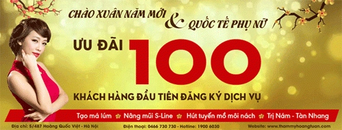 700 suất làm đẹp giảm giá cực sâu dành cho chị em nhân ngày quốc tế phụ nữ