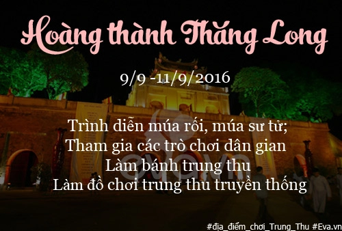 9 địa điểm vui trung thu hấp dẫn cho trẻ