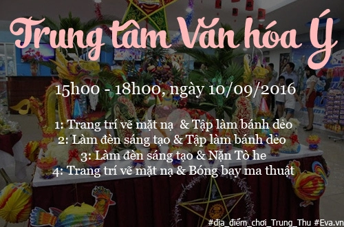 9 địa điểm vui trung thu hấp dẫn cho trẻ