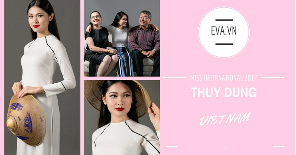 Á hậu thùy dung giới thiệu gia đình bằng tiếng anh cực chuẩn tại miss international 2017