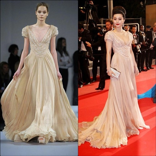 Angela phương trinh gặp rắc rối với váy áo