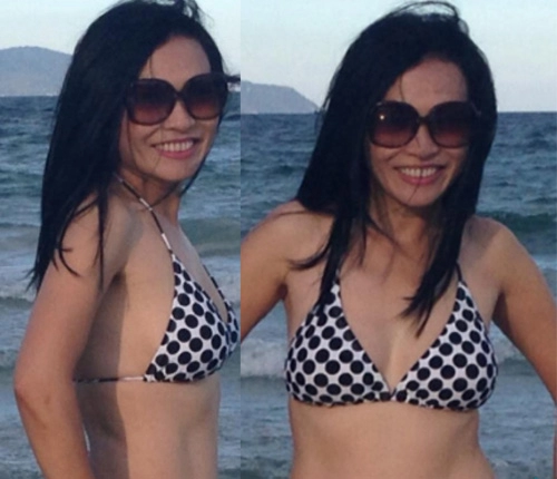 Ảnh bikini bỏng tay của sao việt tứ tuần