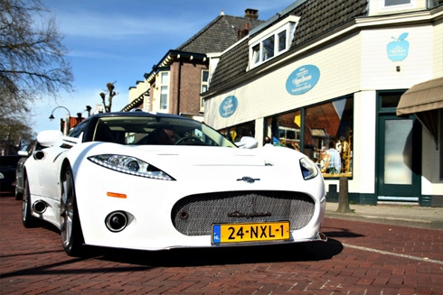  ảnh đẹp siêu xe spyker c8 aileron 