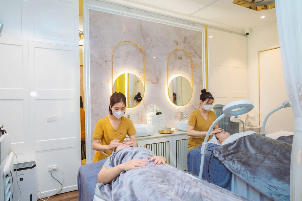 Anrose spa đầu tư công nghệ châu âu chăm sóc da cho khách hàng