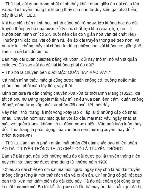 Áo dài cách tân tết đinh dậu lại bị bóc mẽ là sao chép quá đà từ xường xám