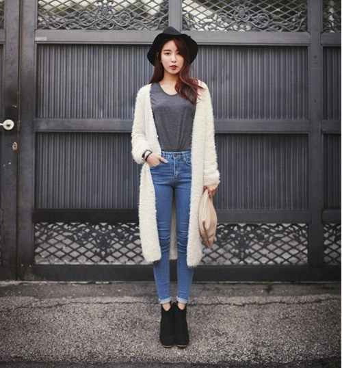Áo khoác len - chiếc áo của mọi cô gái