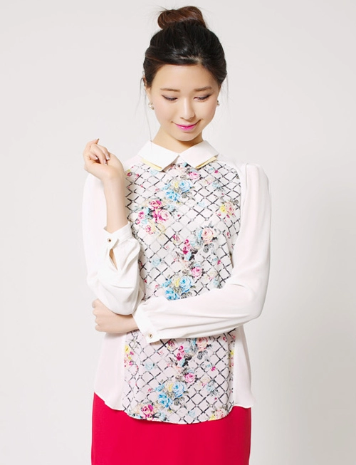 Áo voan mật ngọt cho nữ công sở 2013