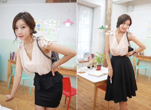 Áo voan mật ngọt cho nữ công sở 2013
