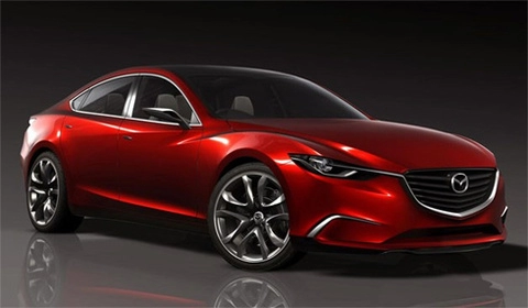  bản concept mazda6 thế hệ mới sắp xuất hiện 