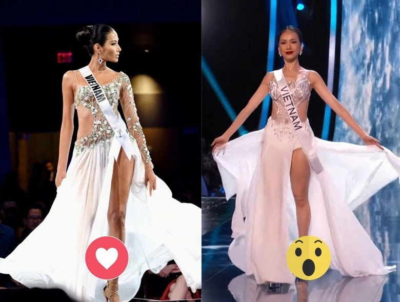 Bán kết miss universe 2023 bùi quỳnh hoa sai lầm khi catwalk diện thiết kế xin vía từ hhen niê