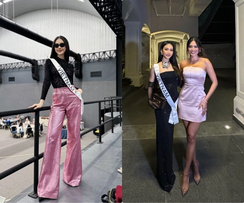 Bán kết miss universe 2023 bùi quỳnh hoa sai lầm khi catwalk diện thiết kế xin vía từ hhen niê