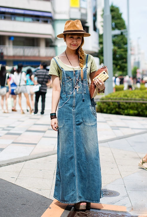 Bạn trẻ nhật biến hóa cùng đồ jean