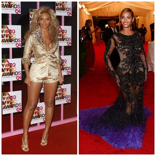 Beyonce cũng từng là thảm họa thời trang
