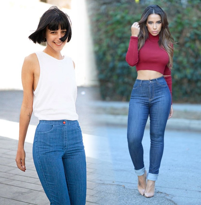 Bí quyết giúp nàng mông lép mông to khỏi lo khi chọn quần jeans