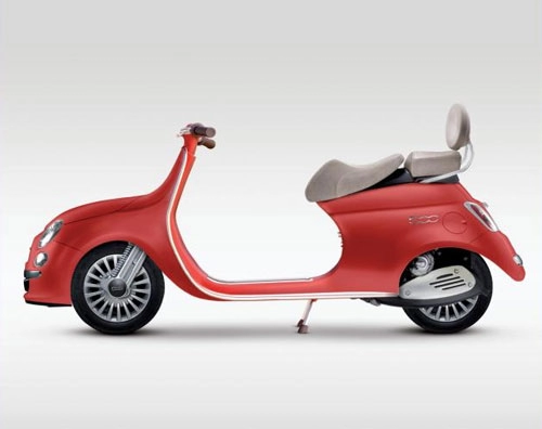  biến ôtô mini thành xe scooter 