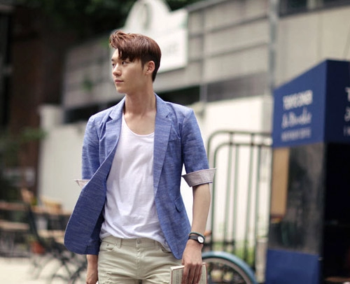 Blazer thanh lịch cho nam công sở