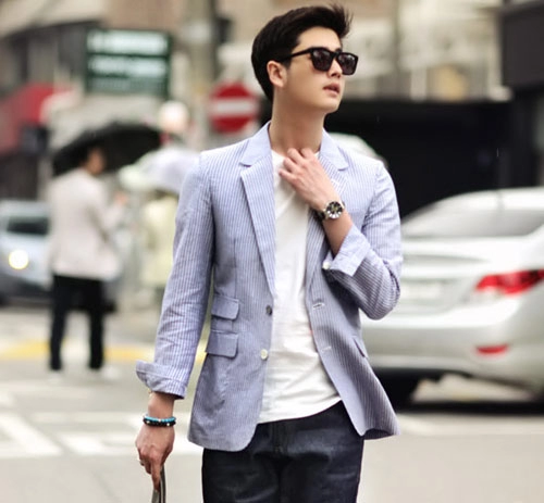 Blazer thanh lịch cho nam công sở