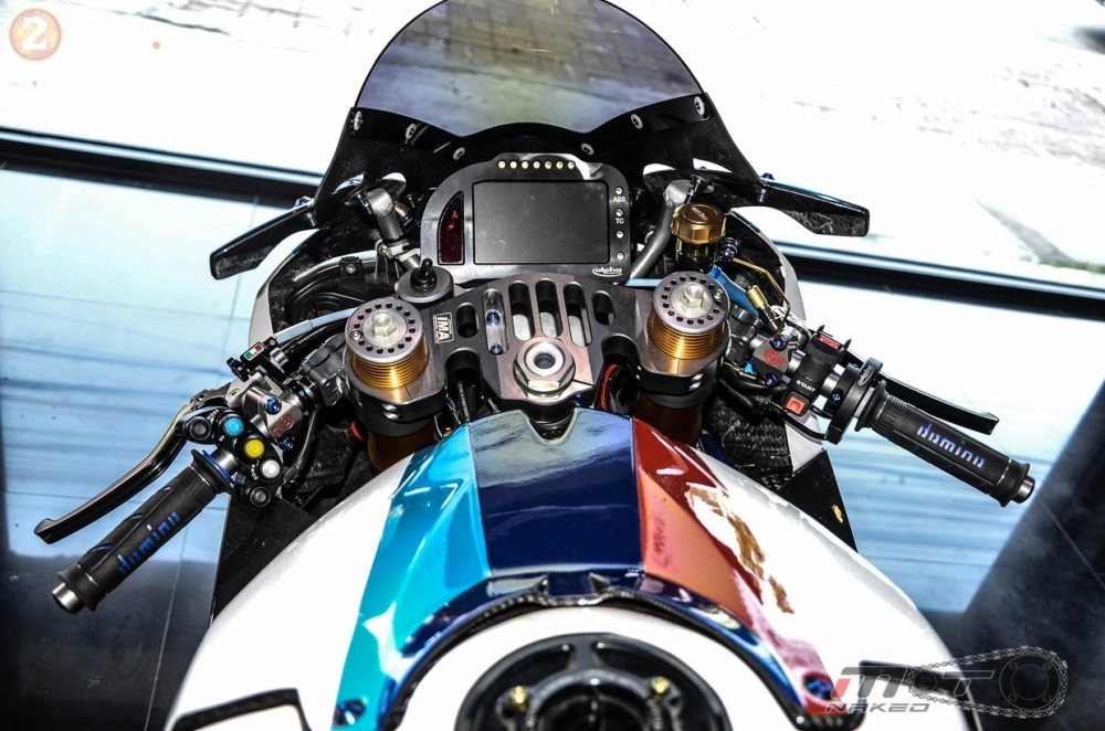 Bmw s1000rr trong gói độ đường đua wsbk siêu khủng đến từ thái lan