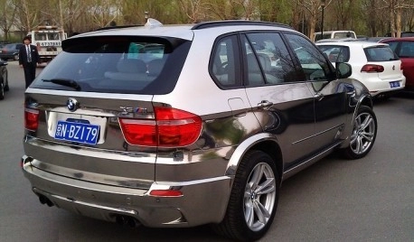  bmw x5 m mạ crôm ở trung quốc 