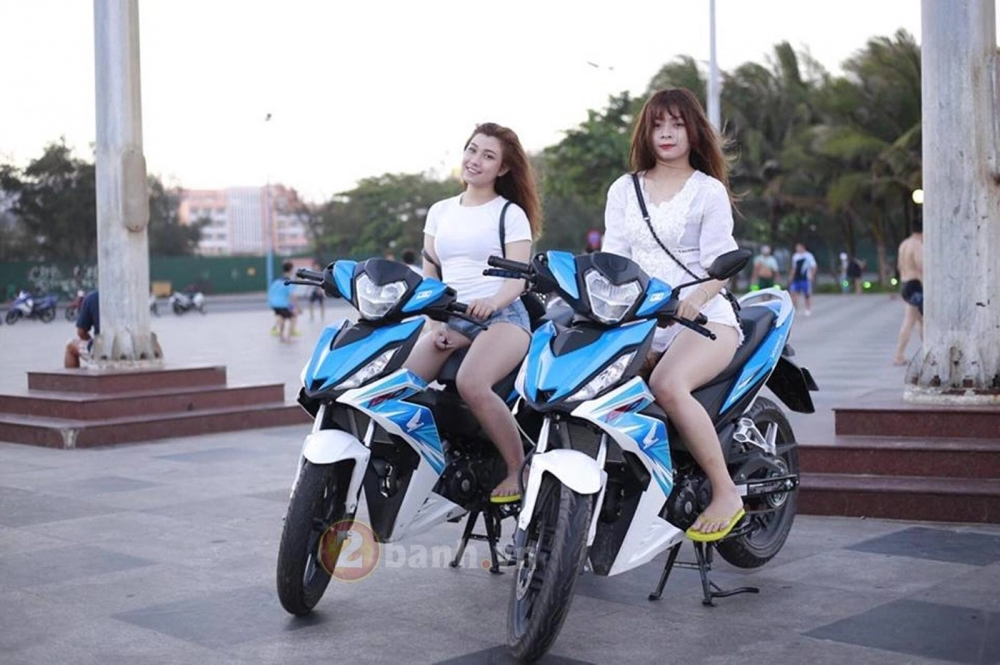 Bộ đôi winner 150 so dáng cùng hotgirl siêu dễ thương ở vũng tàu