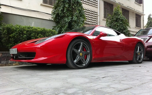  bộ sưu tập ferrari 458 italia của đại gia hà nội 