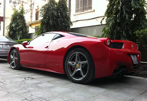  bộ sưu tập ferrari 458 italia của đại gia hà nội 