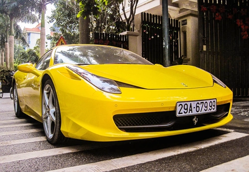  bộ sưu tập ferrari 458 italia của đại gia hà nội 