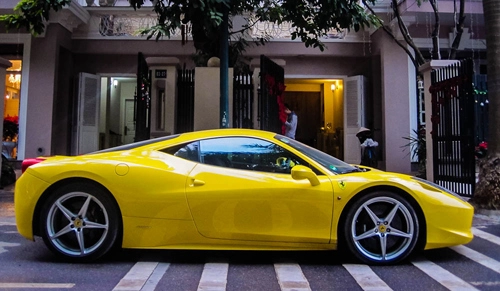  bộ sưu tập ferrari 458 italia của đại gia hà nội 