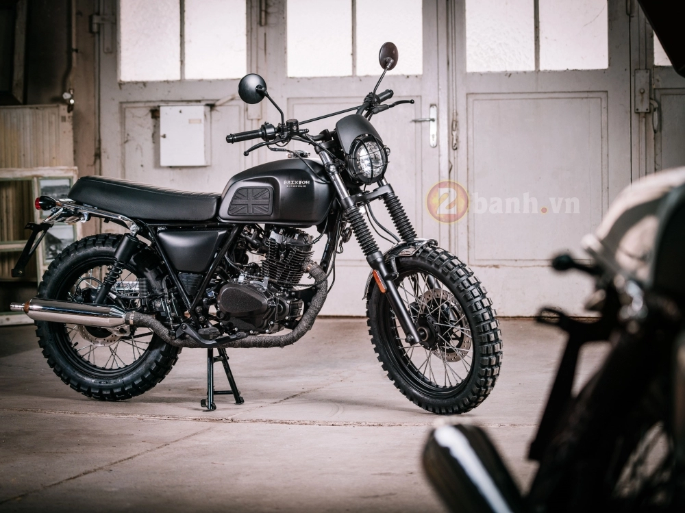 Brixton bx 125 x scrambler - đẹp và đầy cuốn hút với giá bán khoảng hơn 50 triệu đồng tại việt nam