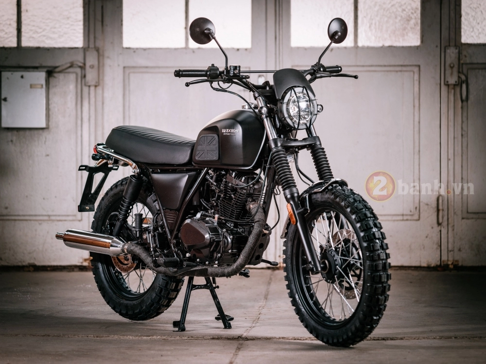 Brixton bx 125 x scrambler - đẹp và đầy cuốn hút với giá bán khoảng hơn 50 triệu đồng tại việt nam