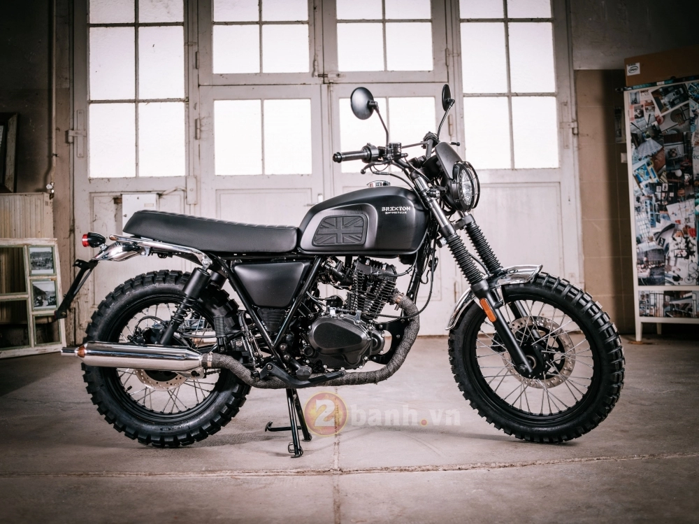 Brixton bx 125 x scrambler - đẹp và đầy cuốn hút với giá bán khoảng hơn 50 triệu đồng tại việt nam