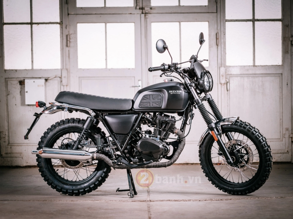 Brixton bx 125 x scrambler - đẹp và đầy cuốn hút với giá bán khoảng hơn 50 triệu đồng tại việt nam