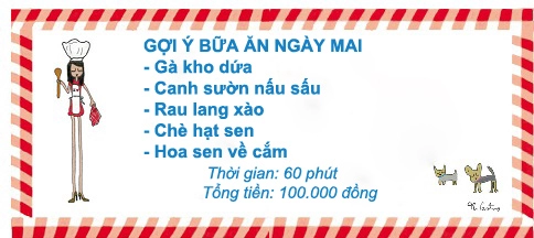 Bữa ăn 65000 đồng giản dị mà ngon