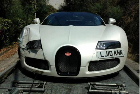  bugatti veyron grand sport gặp nạn 