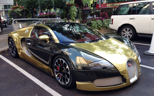  bugatti veyron grand sport mạ vàng 