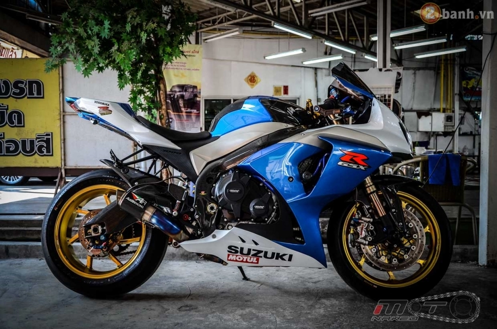 Cá heo suzuki gsx-r1000 đầy mê hoặc trong bản độ hàng hiệu